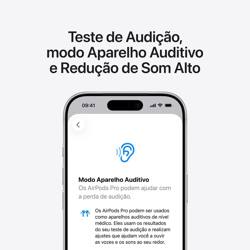 Apple AirPods Pro 3 - Fones Intra-Auriculares com Cancelamento Ativo de Ruído — foto 4