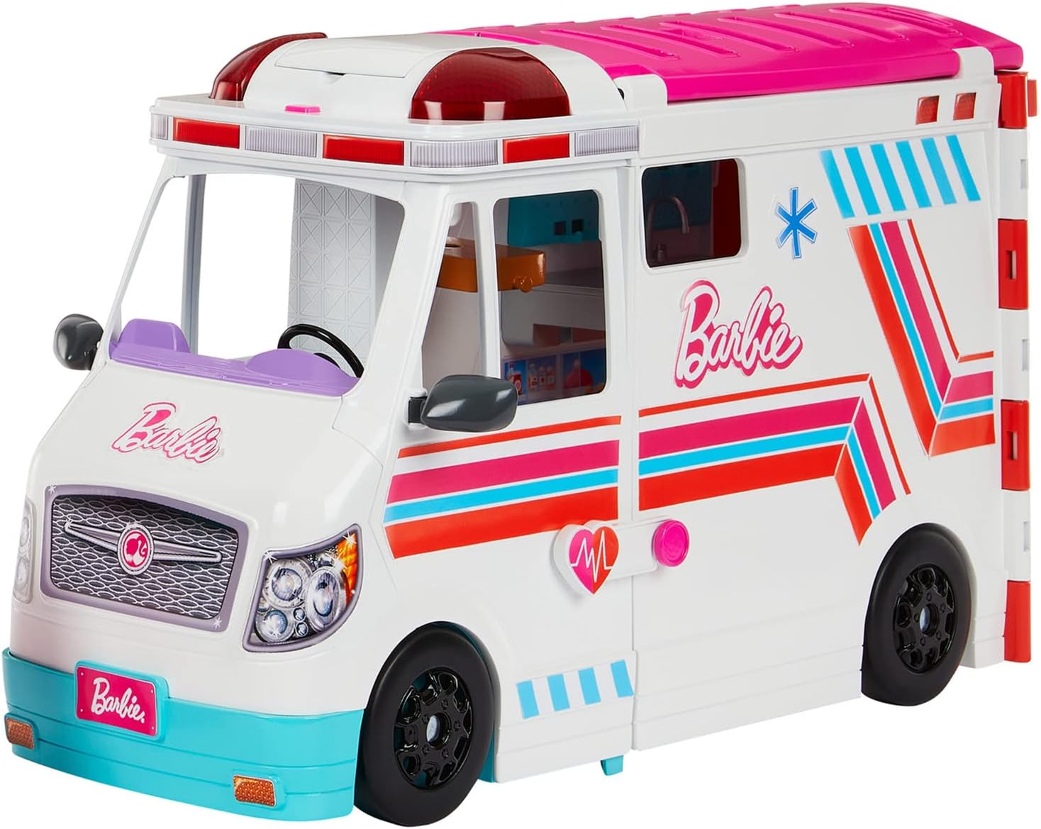 Barbie Conjunto Clínica de Atenção Médica - Brinquedo Infantil para Crianças a Partir de 3 Anos