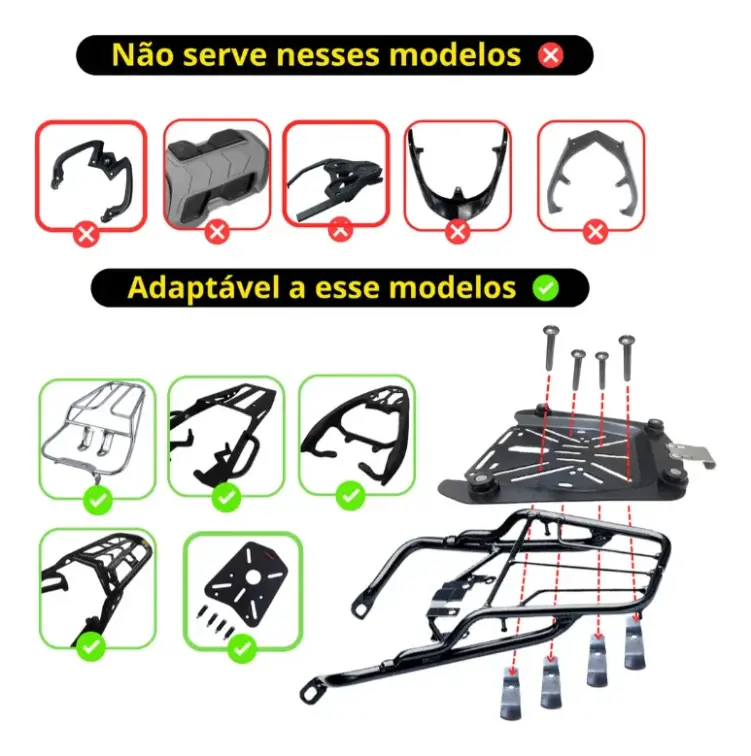Baú Bauleto 65 Litros Alumínio Universal para Motos Flybygo — foto 4