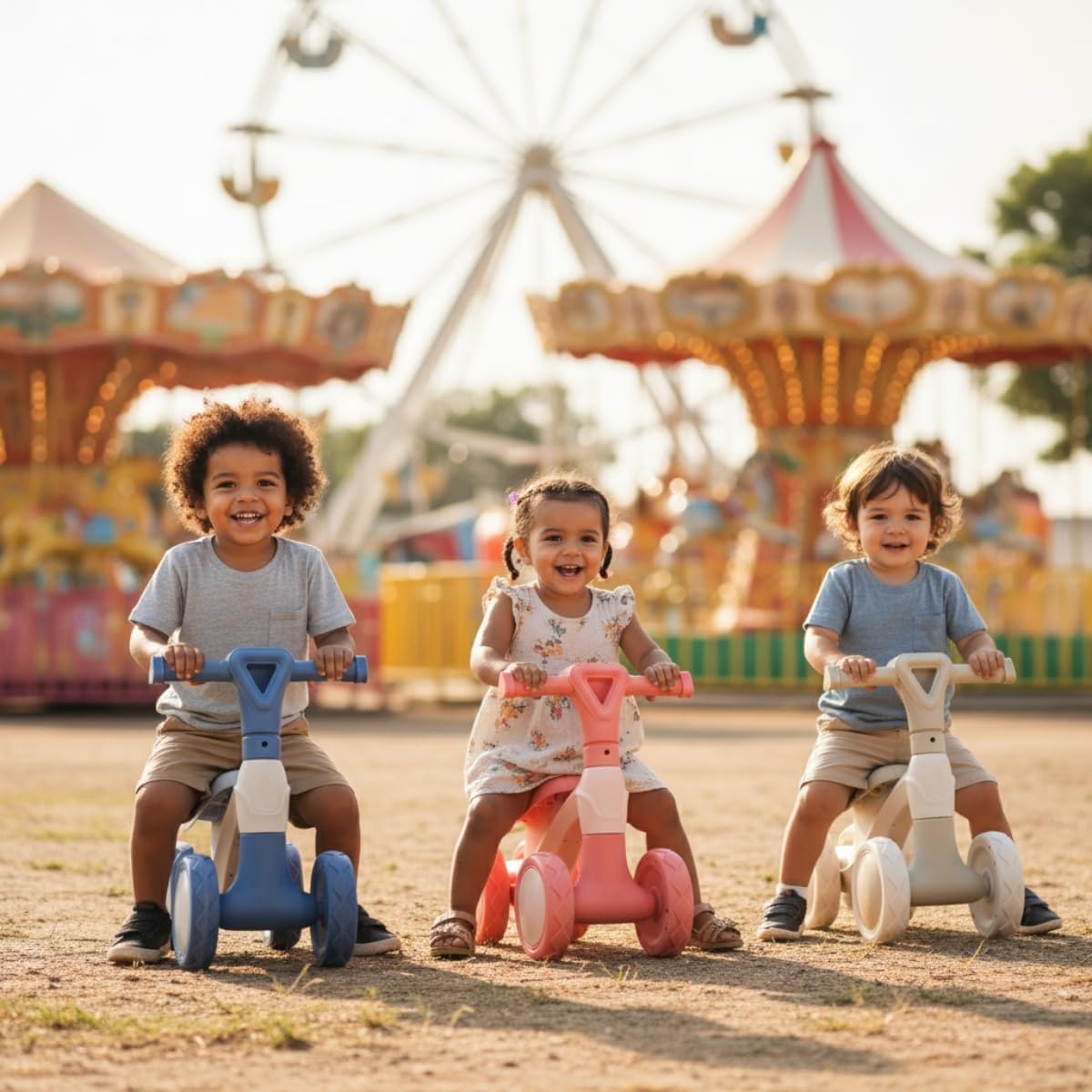 Bicicleta de Equilíbrio Infantil Zippy Toys 11090 Azul — foto 6