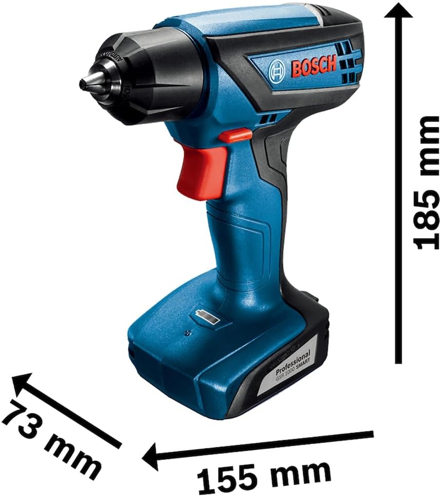 Furadeira Parafusadeira Bosch GSR 1000 Smart 12V com Acessórios — foto 3