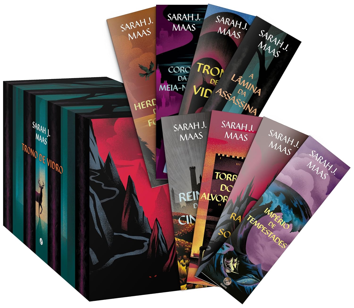 Box Trono de Vidro - Sarah J. Maas - Galera