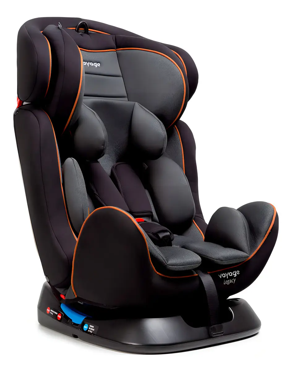 Cadeirinha Infantil Reclinável Voyage Legacy Cinza e Preto Mescla — foto 3