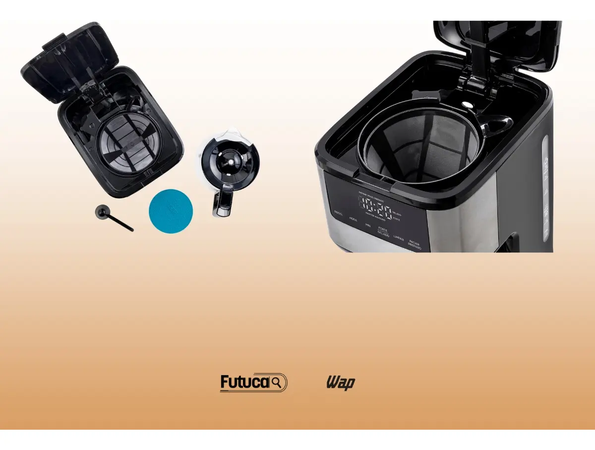 Cafeteira Elétrica WAP Aroma Digital Programável 1,5L — foto 4