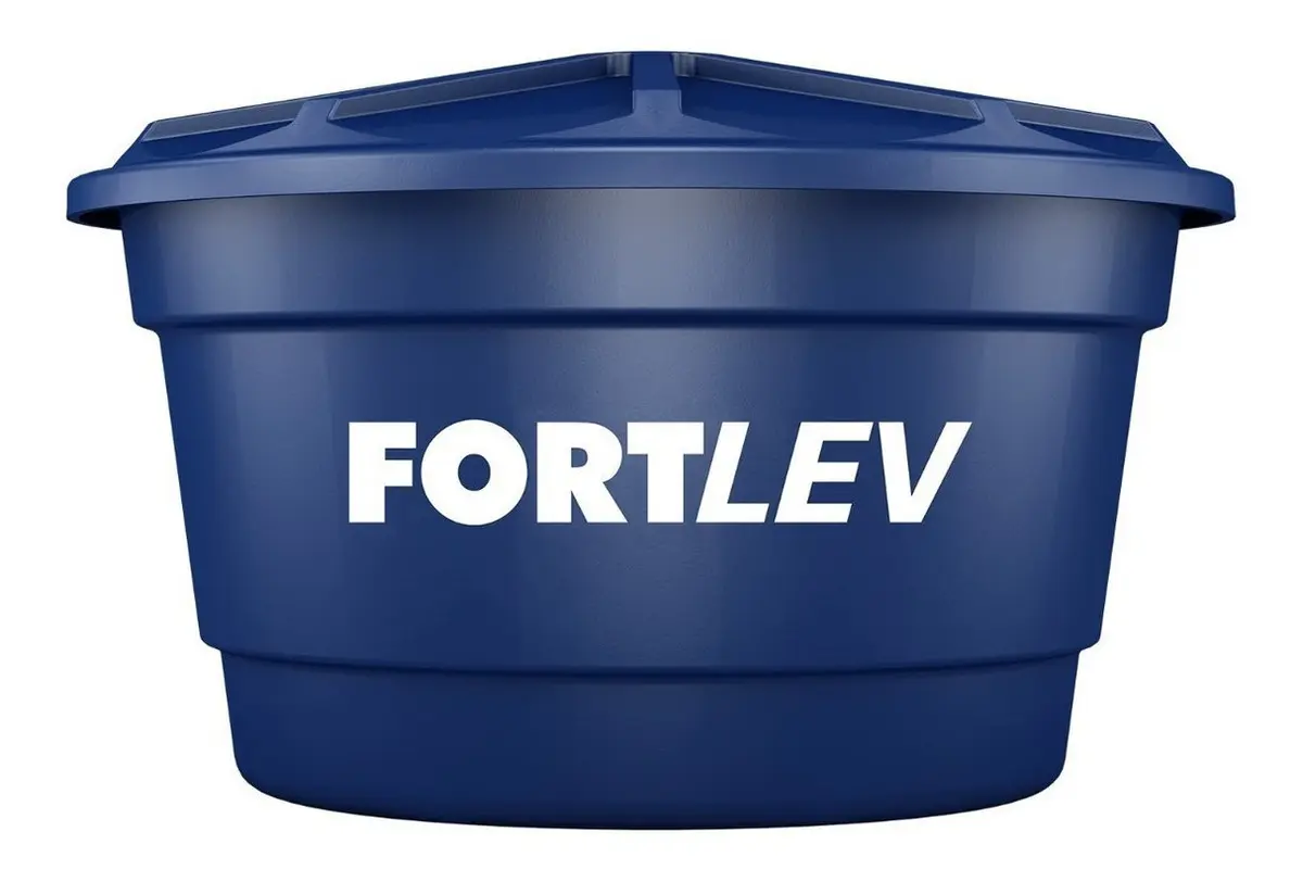 Caixa d'água Fortlev Vertical Polietileno 250L Azul
