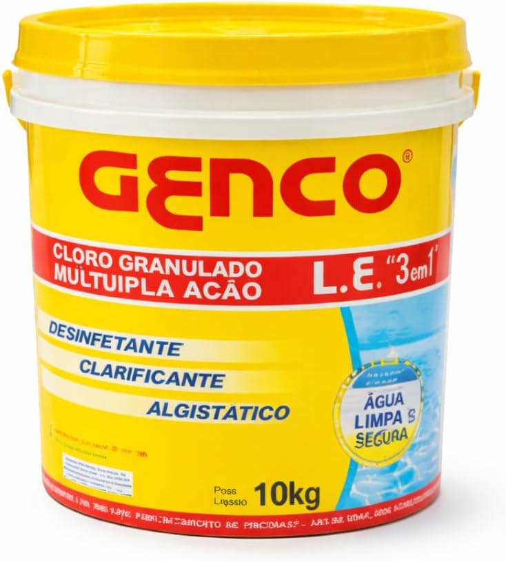 Cloro Genco L.E Mult 3x1 - 10kg