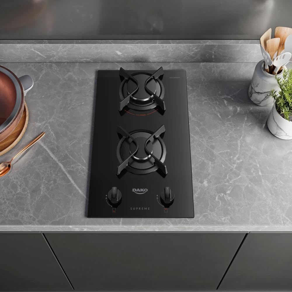 Cooktop Dako Supreme 2 Bocas Mesa de Vidro Bivolt — foto 3