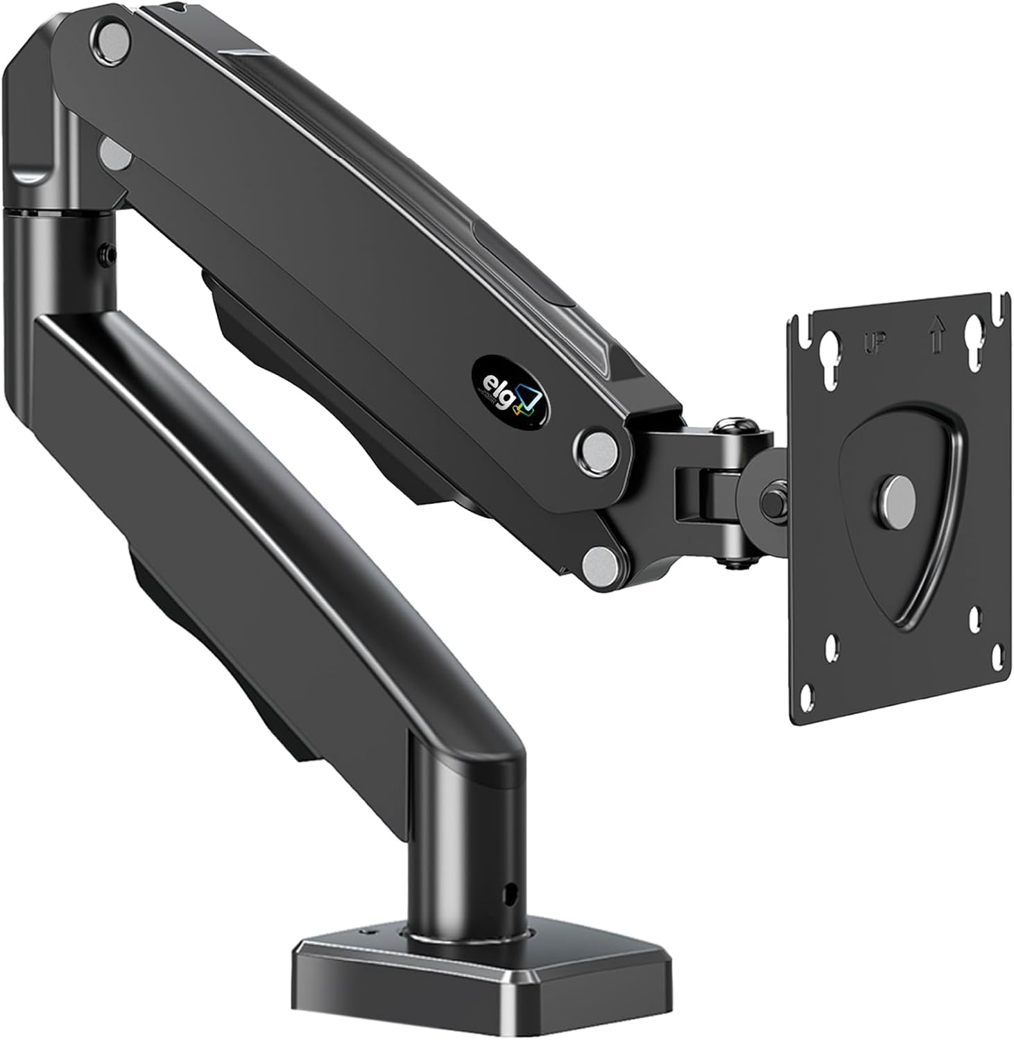 Suporte Articulado de Mesa ELG F80N para Monitores 17" a 35" - Preto