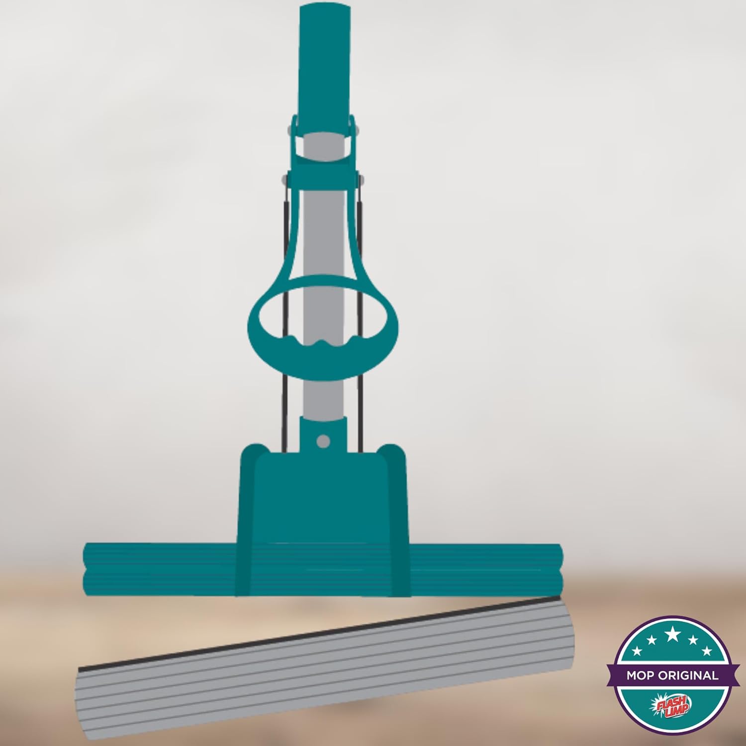 Flash Limp MOP7671 - Mop Limpeza Geral Plus Verde — foto 3