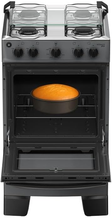 Fogão com Grade Deslizante e Forno Limpa Fácil — foto 7