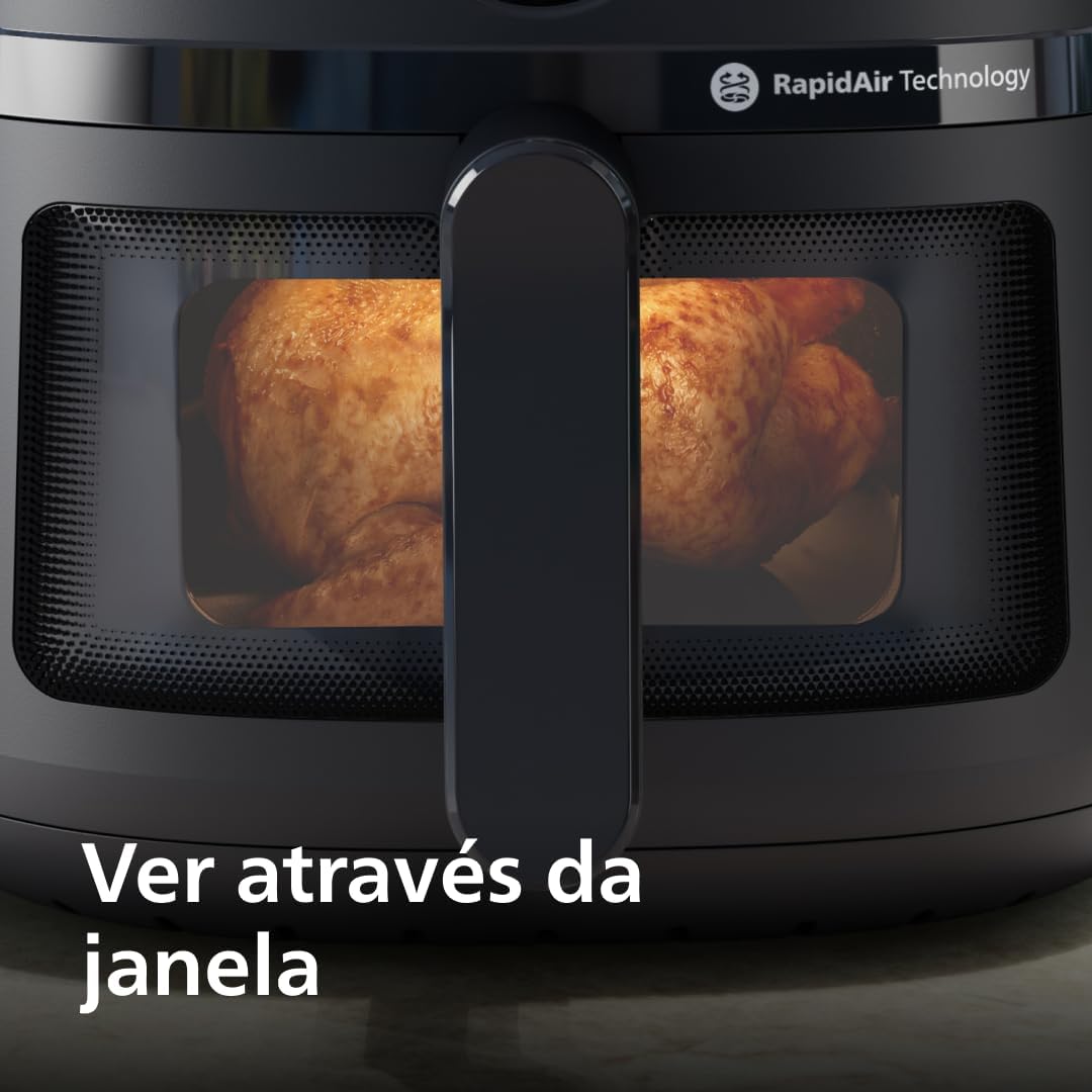 Fritadeira Airfryer Philips Walita 6,2L RapidAir — foto 6