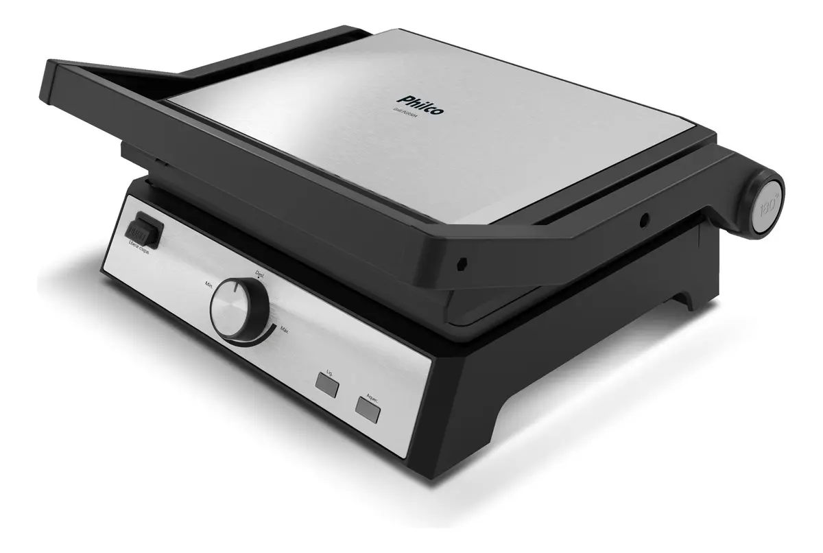 Philco Grill e Sanduicheira 2 em 1 PGR50A Preto