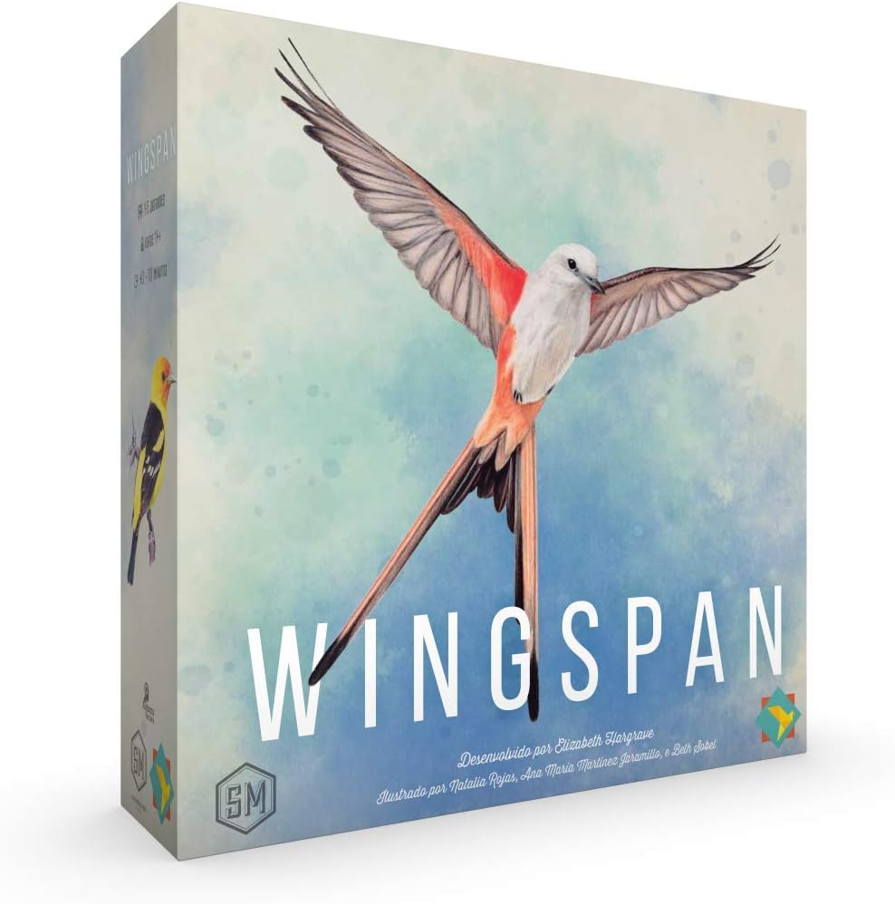GROK Wingspan - Jogo de Tabuleiro Estratégico para 2-5 Jogadores