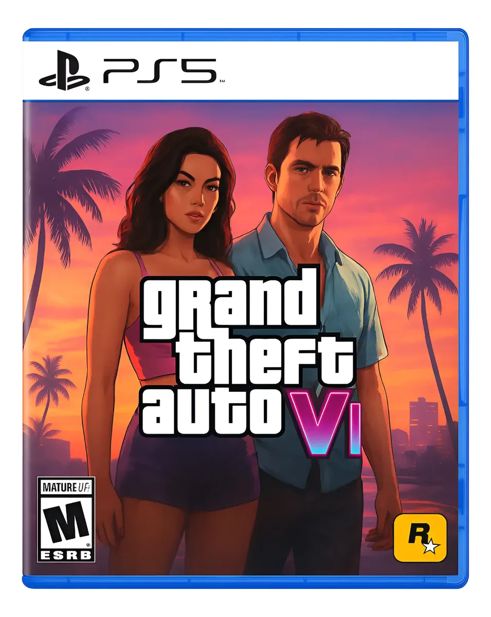 GTA 6 Grand Theft Auto VI Pré-venda PS5 - Edição Standard