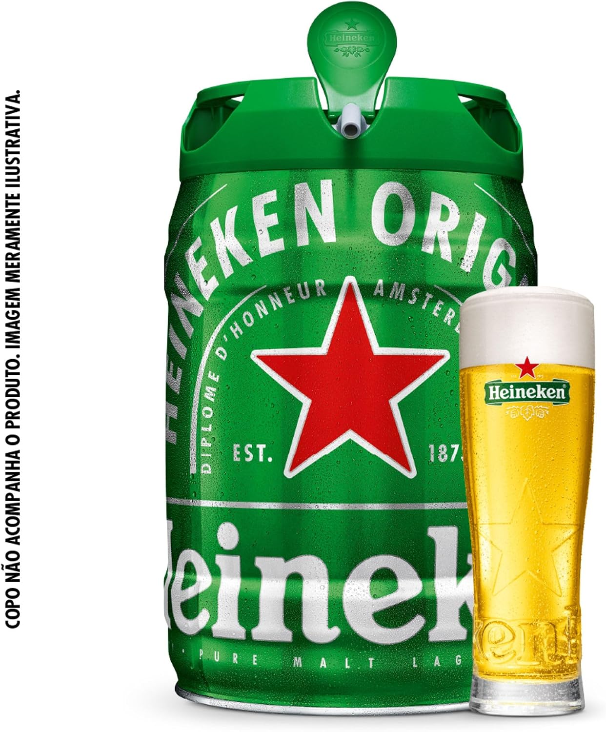 Cerveja Heineken Barril 5L — foto 3
