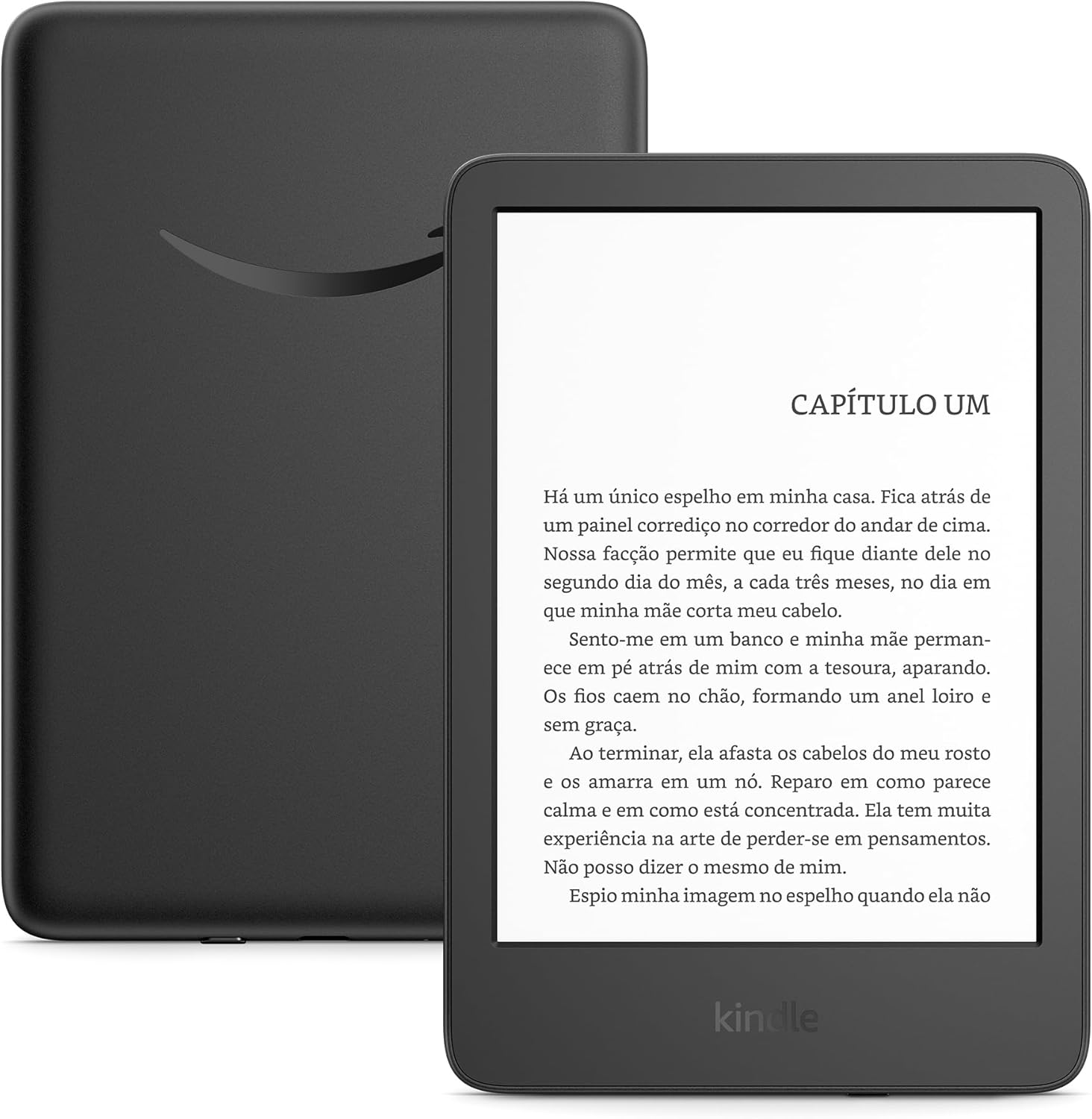 Kindle 16 GB - Leve e compacto com tela antirreflexo e luz frontal ajustável - Preta