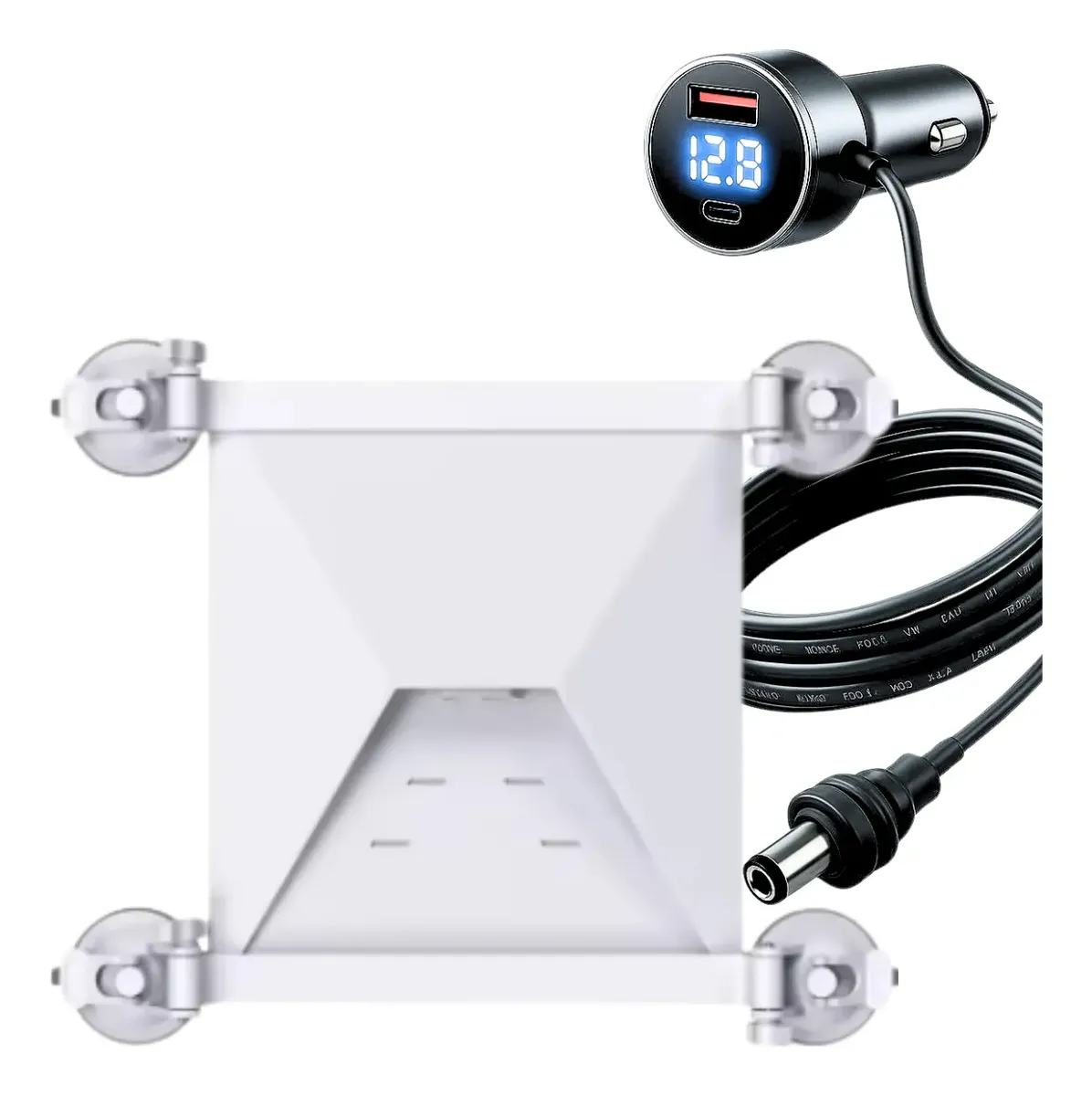 Kit Starlink Mini - Suporte e Cabo Veicular para Internet Satélite