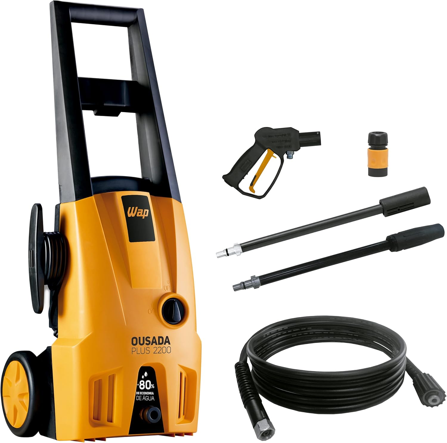Lavadora de Alta Pressão WAP Ousada Plus 2200 - 1500W - 1750 PSI - 127V