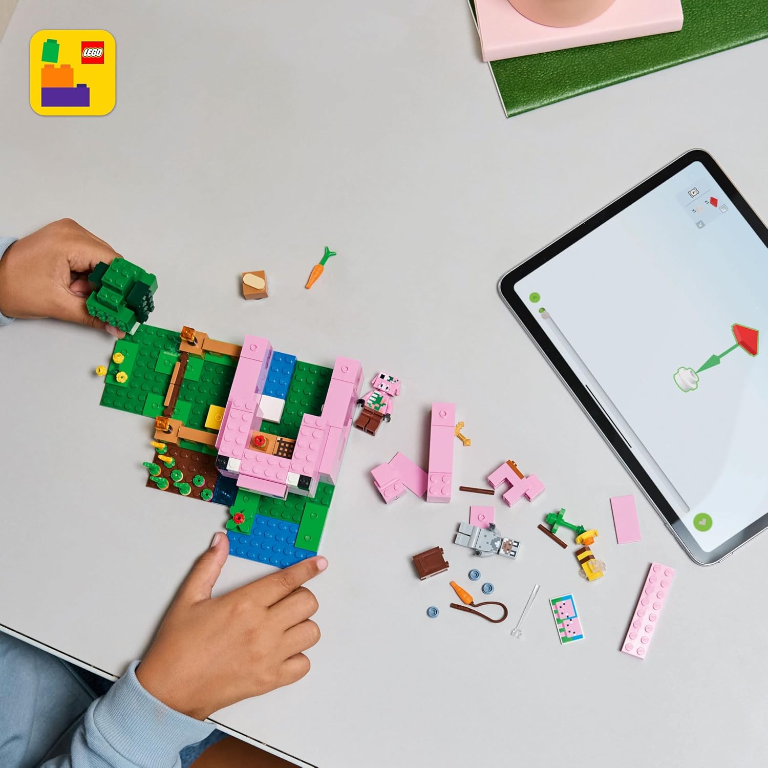 LEGO Minecraft A Casa do Porco Bebê 21170 — foto 7