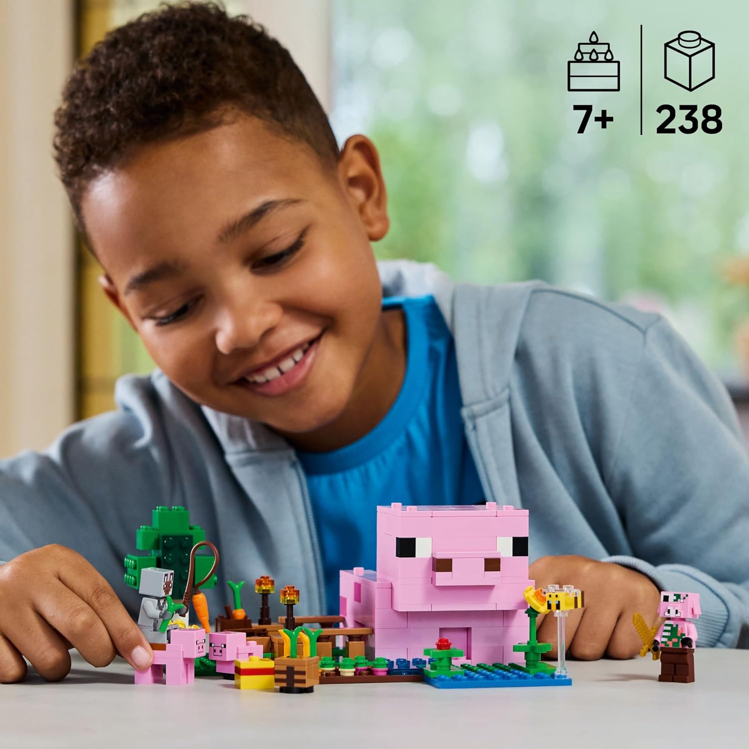 LEGO Minecraft A Casa do Porco Bebê 21170 — foto 2