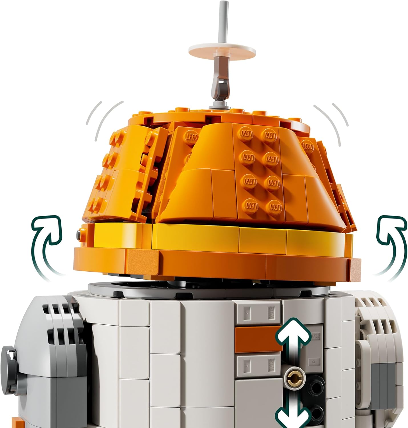 LEGO Star Wars Chopper (C1-10P) Droide Astromecânico 75416 — foto 4
