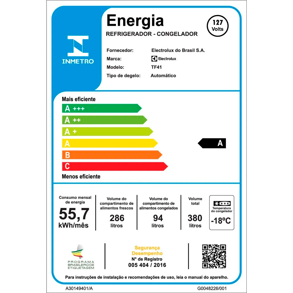 Geladeira Electrolux 380L Frost Free Duplex TF41 — foto 11