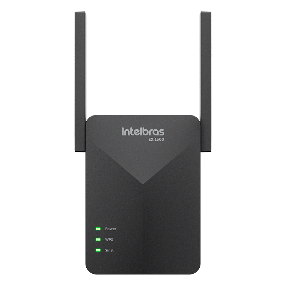 Roteador Intelbras Extensor Mesh EX 1500 - 2 Antenas, 1 Porta Giga Ethernet