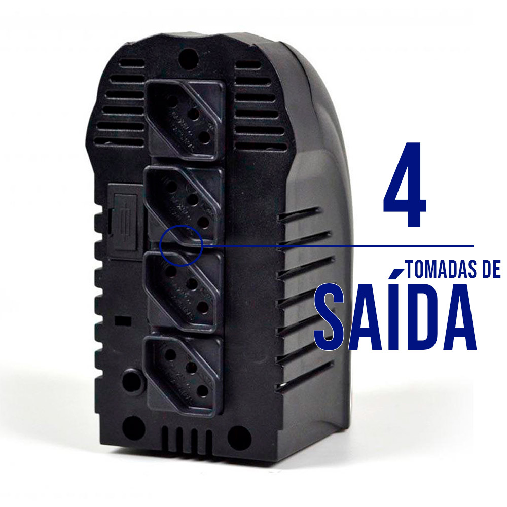 Estabilizador TS Shara PowerEst 500VA 4 Tomadas — foto 4