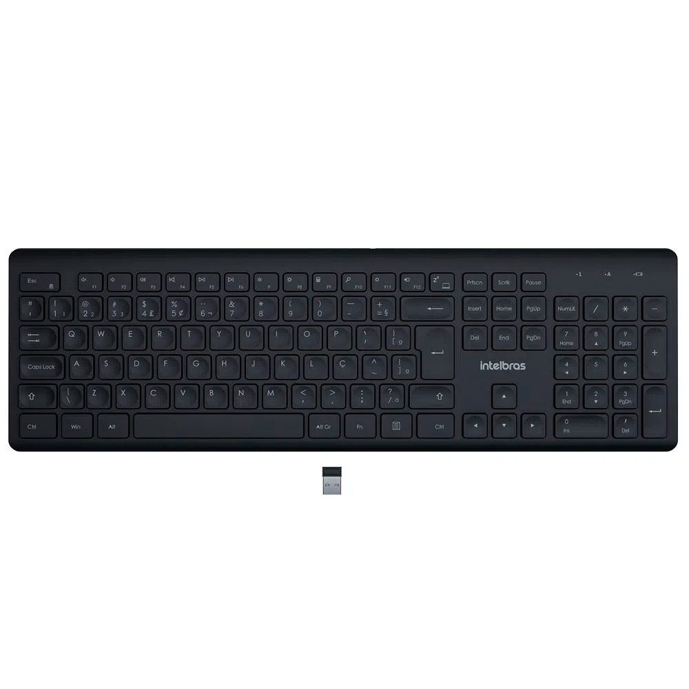 Teclado Intelbras TSI50 Sem Fio USB ABNT 2