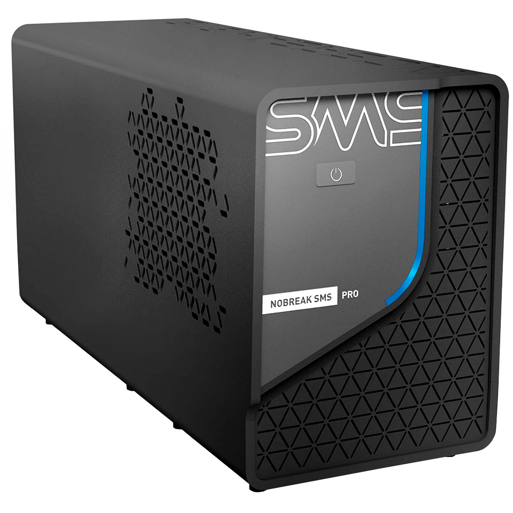 Nobreak SMS Pro 700VA com Wi-Fi e 6 Tomadas - Modelo 0029400