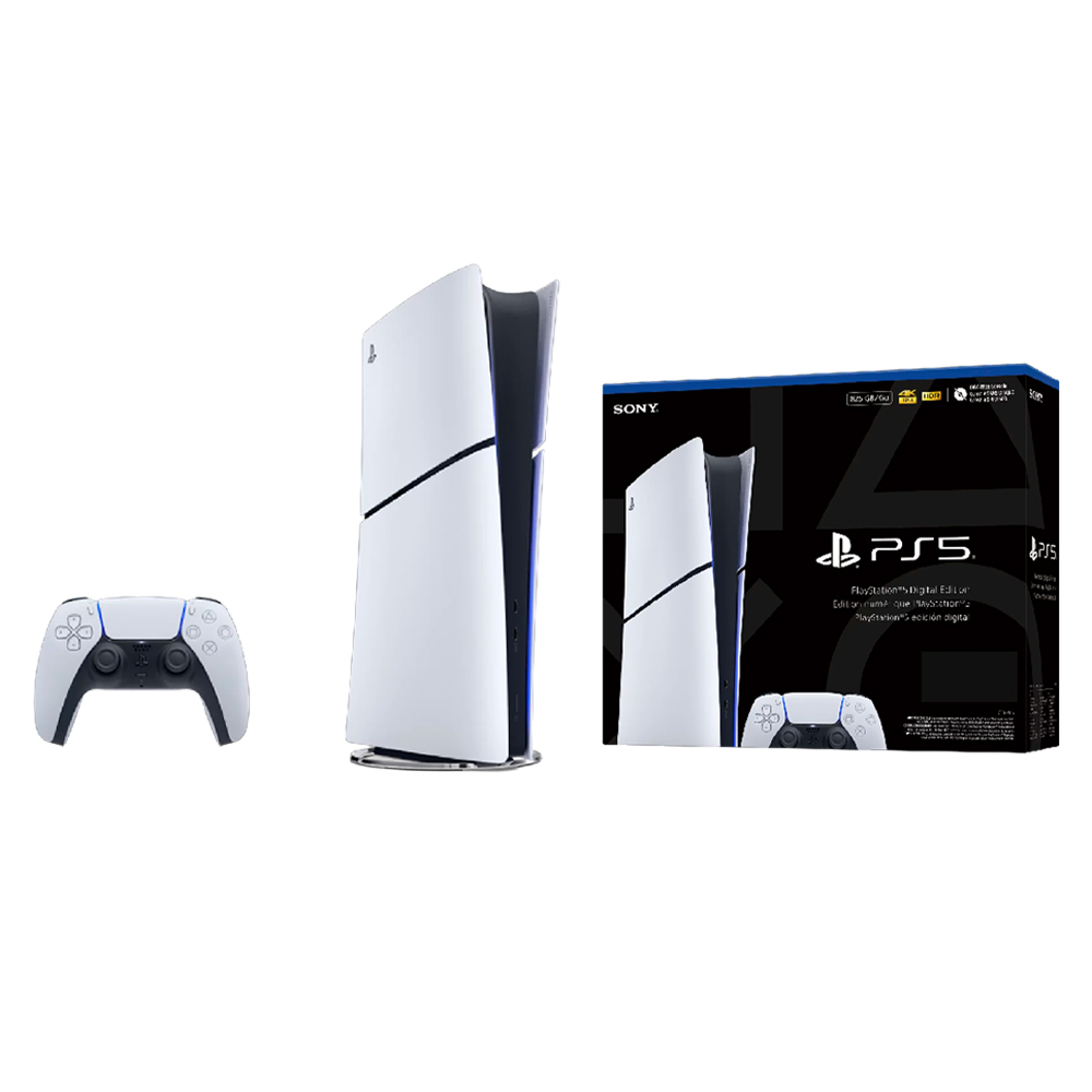 Console PlayStation 5 Slim Digital 825GB SSD - 1 Controle DualSense