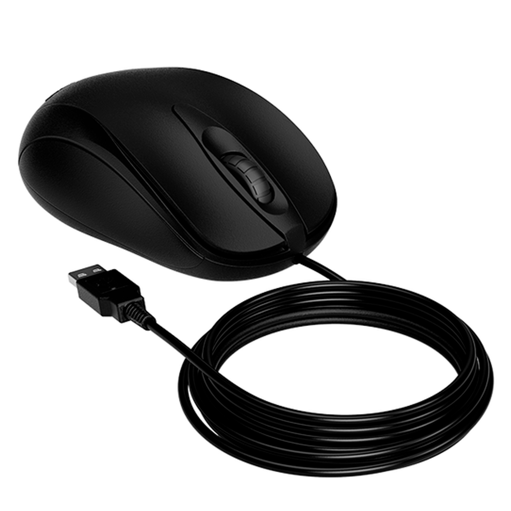 Mouse Intelbras MC120 com Fio USB 1000 DPI