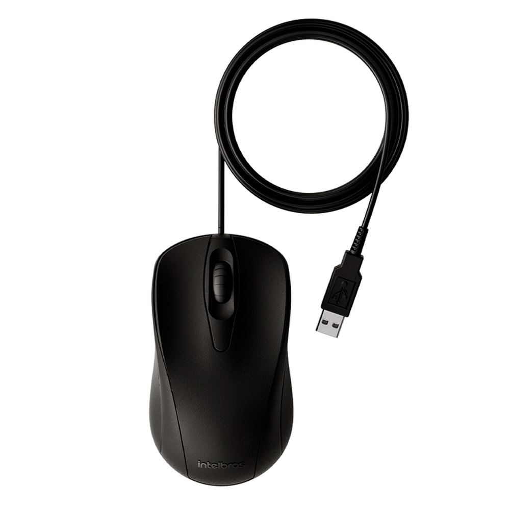 Mouse Intelbras MC120 com Fio USB 1000 DPI — foto 3