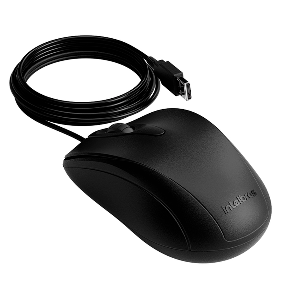 Mouse Intelbras MC120 com Fio USB 1000 DPI — foto 4