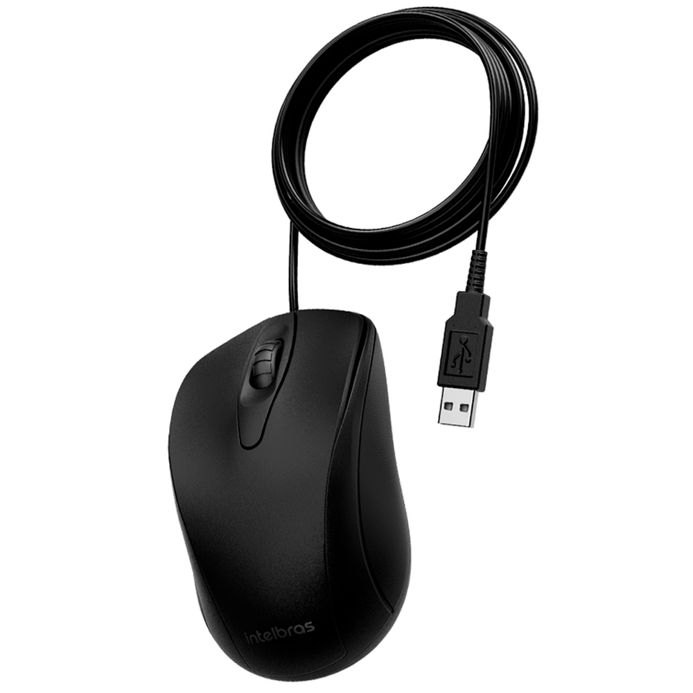 Mouse Intelbras MC120 com Fio USB 1000 DPI — foto 5