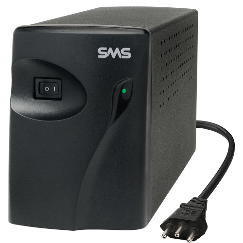 Estabilizador SMS Progressive III 600VA 5 Tomadas Fusível Rearmável