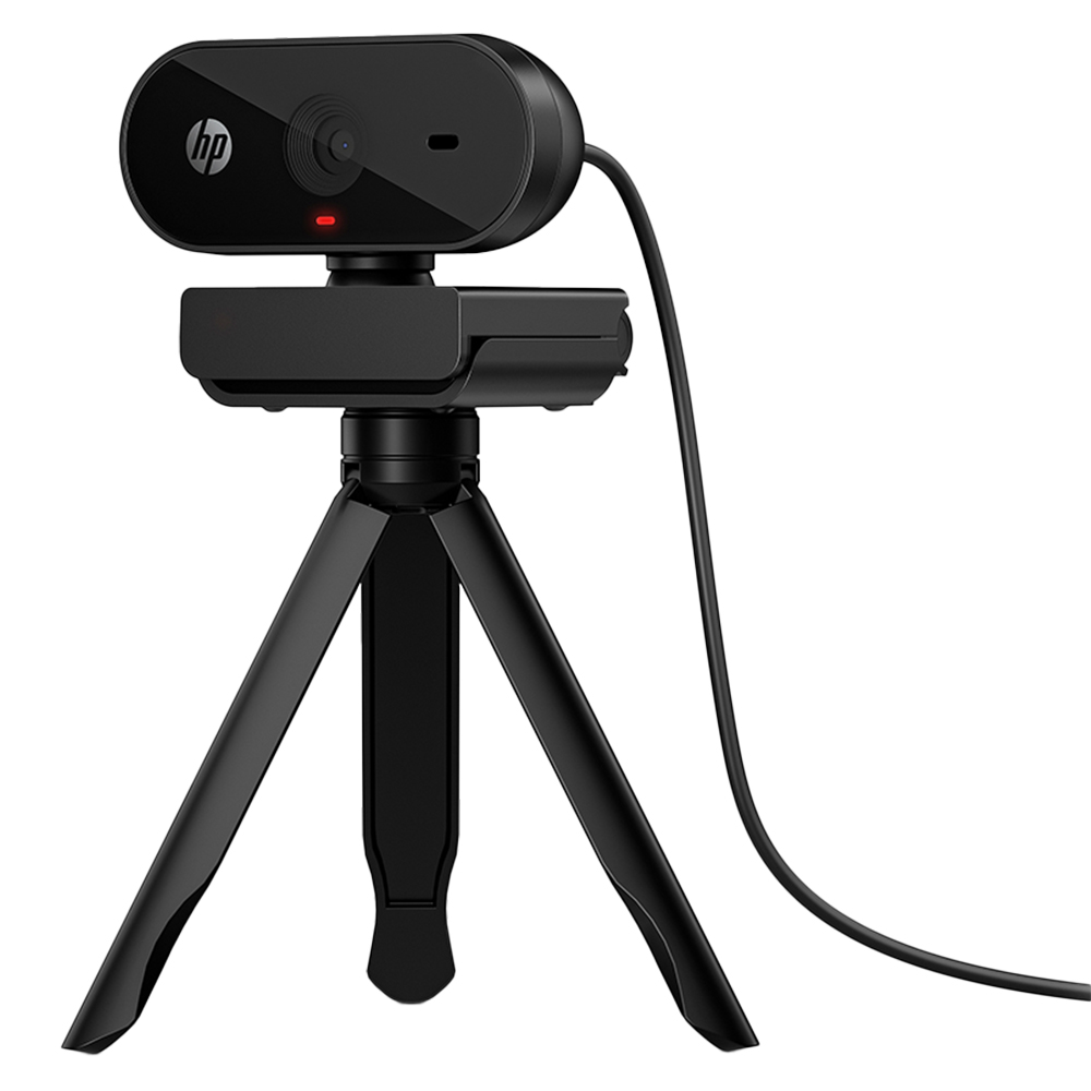 Webcam HP 320 FHD 1080p USB-A com Microfone Embutido