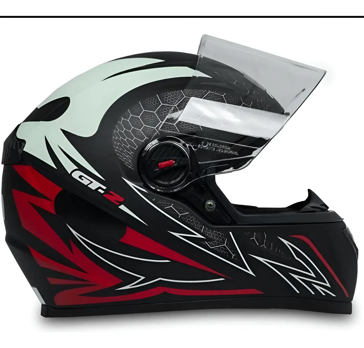 Capacete Fechado Fw3 Com Narigueira Gt Gt2 Gt5 — foto 3