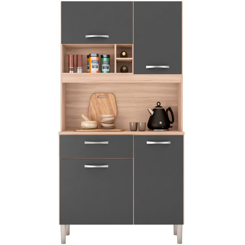 Cozinha Compacta 4 Portas 1 Gaveta Malta Demóbile — foto 6