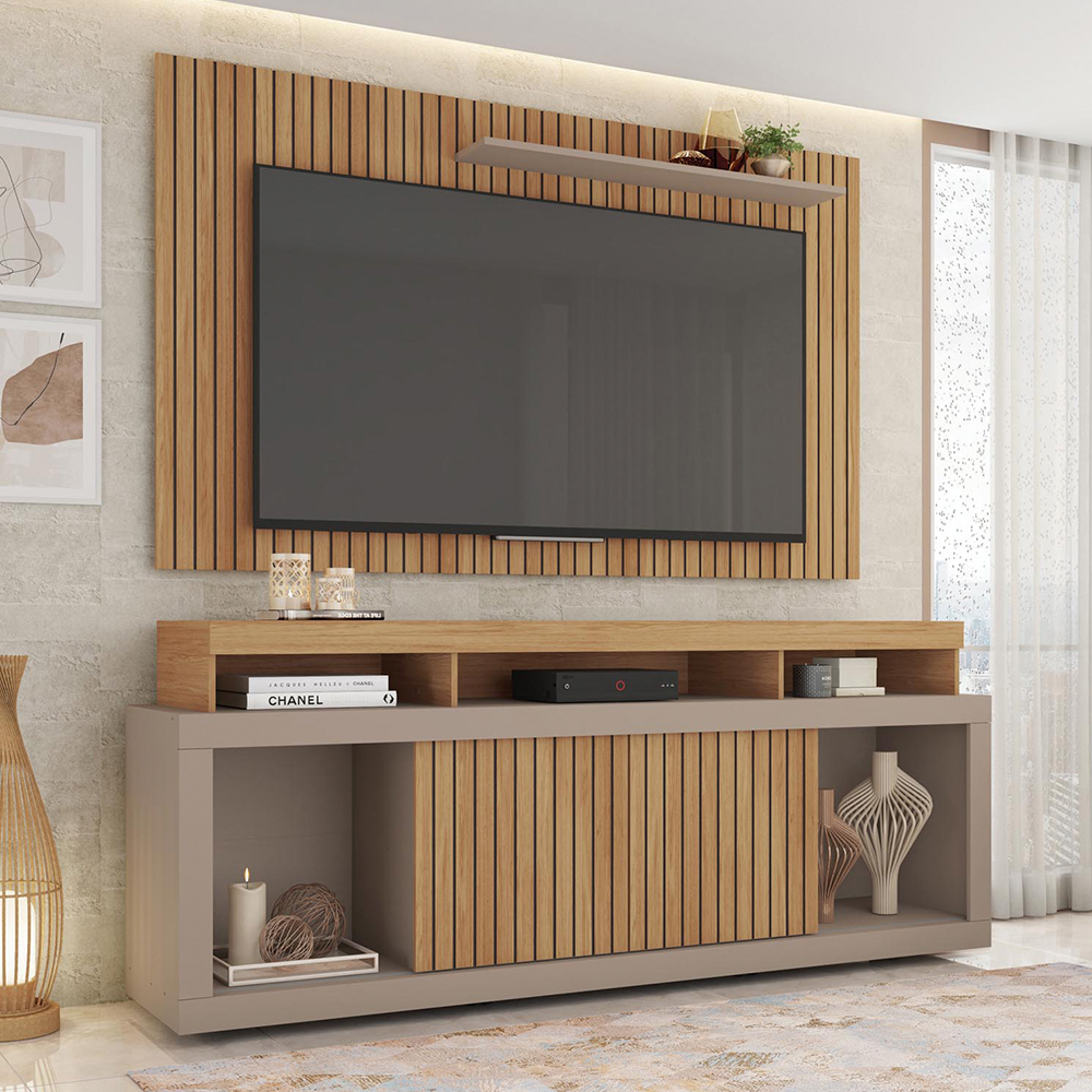 Rack com Painel New Oscar para TVs até 60" - Caemmun