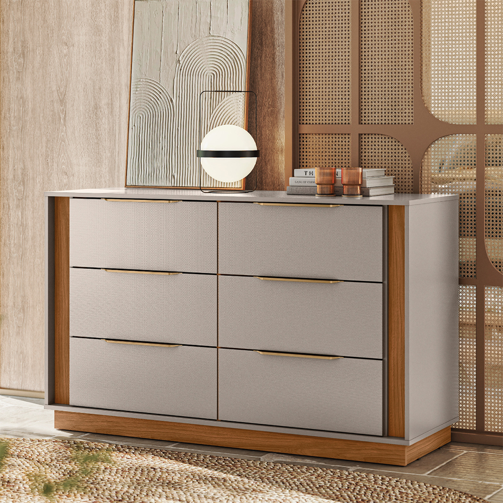 Cômoda 6 Gavetas Giardino MDP Demóbile