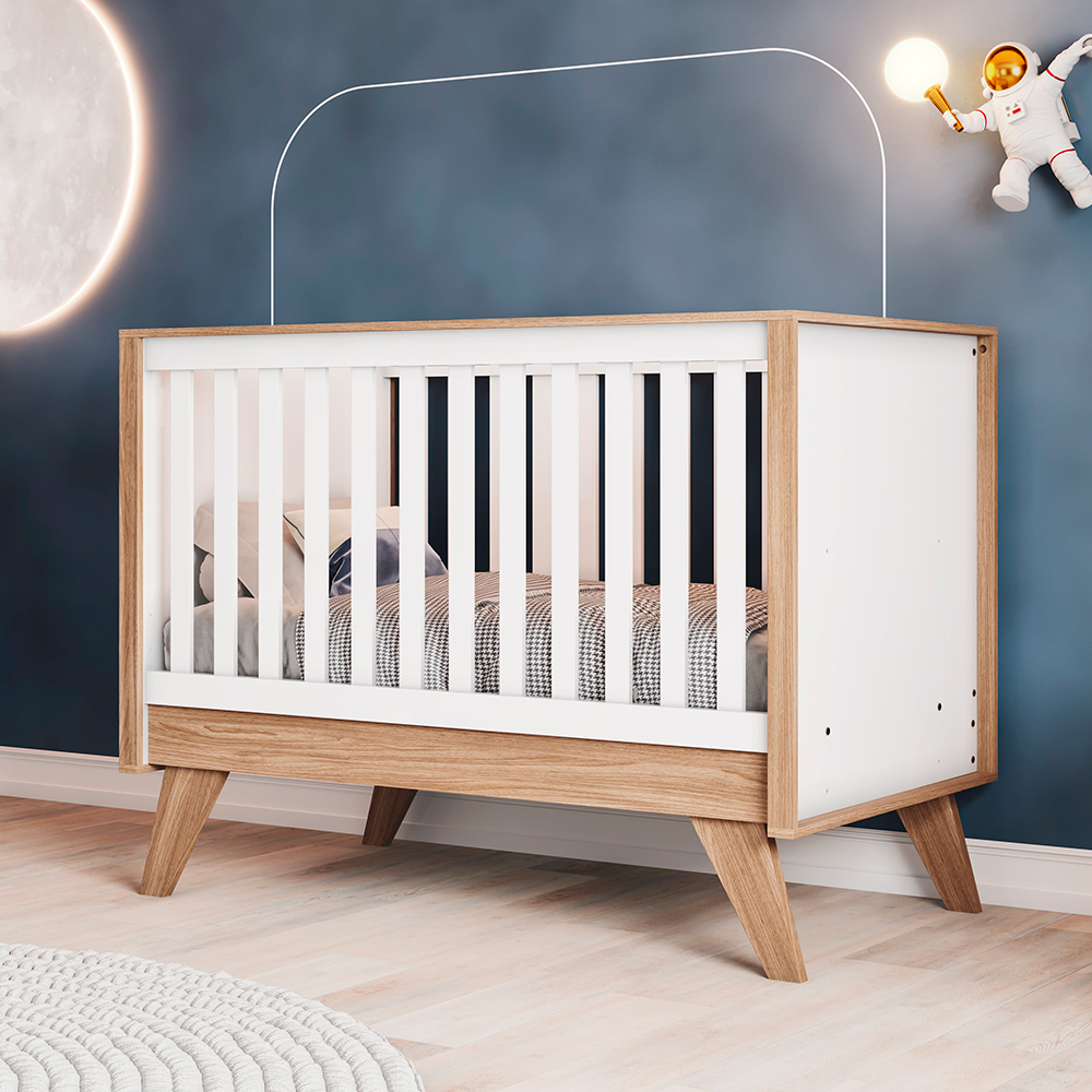 Berço 3 em 1 Mini Cama Confete Henn
