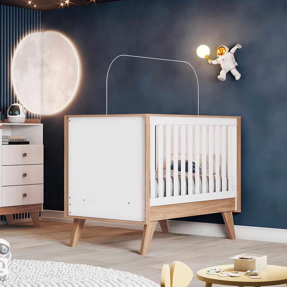Berço 3 em 1 Mini Cama Confete Henn — foto 7