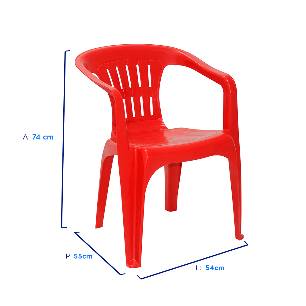 Conjunto de Mesa Tambaú e 4 Cadeiras Atalaia Plástico Tramontina — foto 8