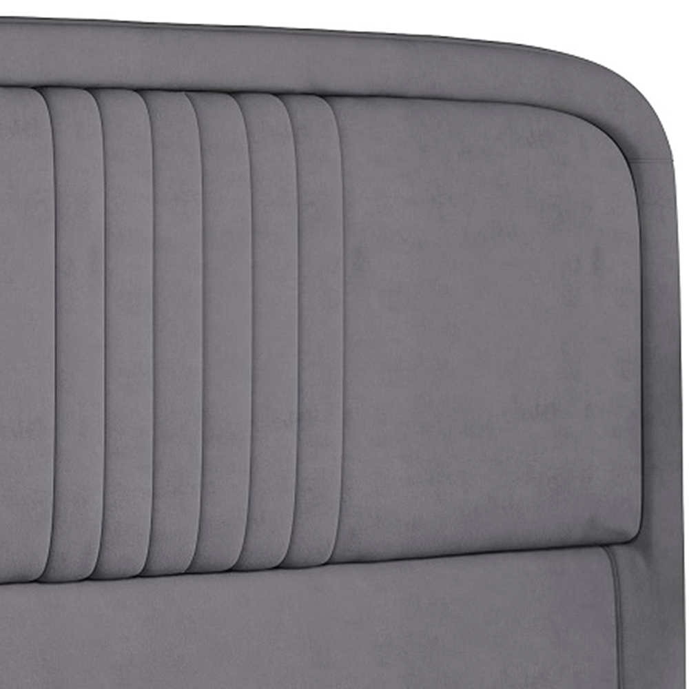 Cabeceira Casal Estofada Dobue Chicago 148cm MDF — foto 5