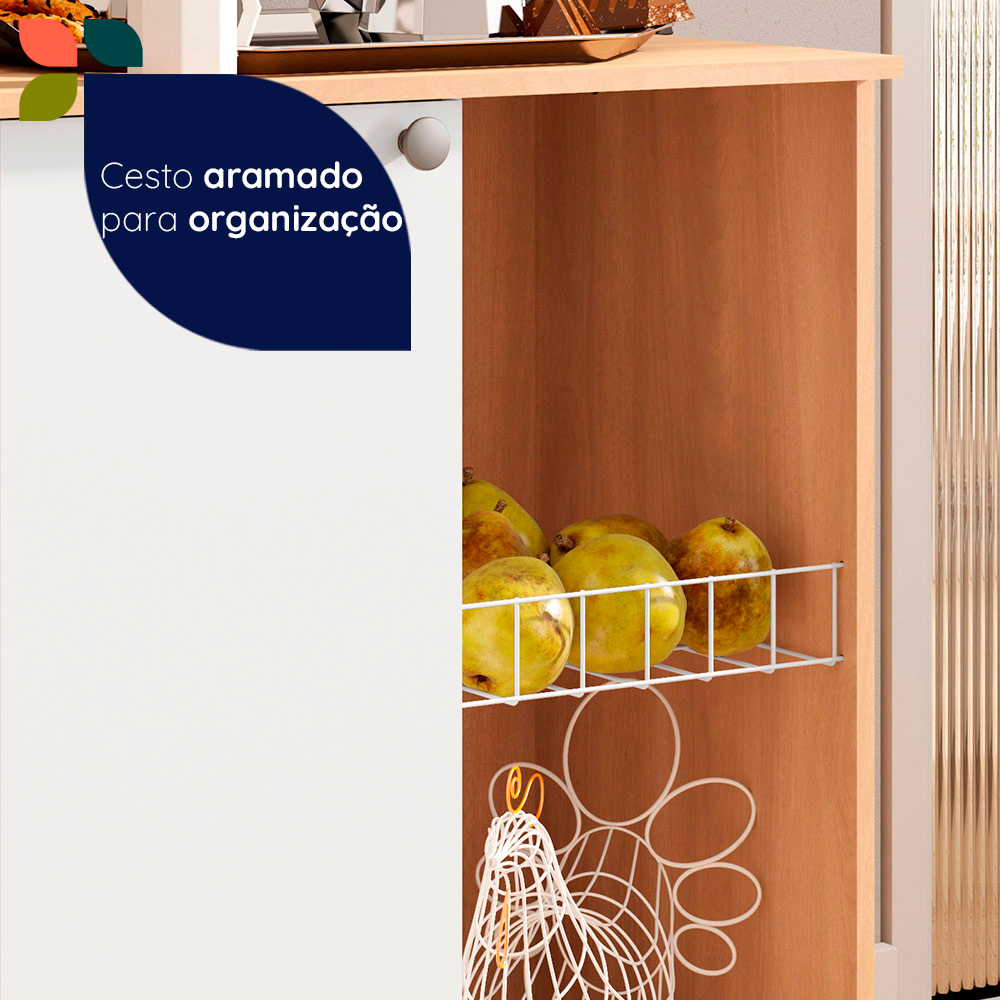 Fruteira Telasul Ambar 1 Porta MDP — foto 6