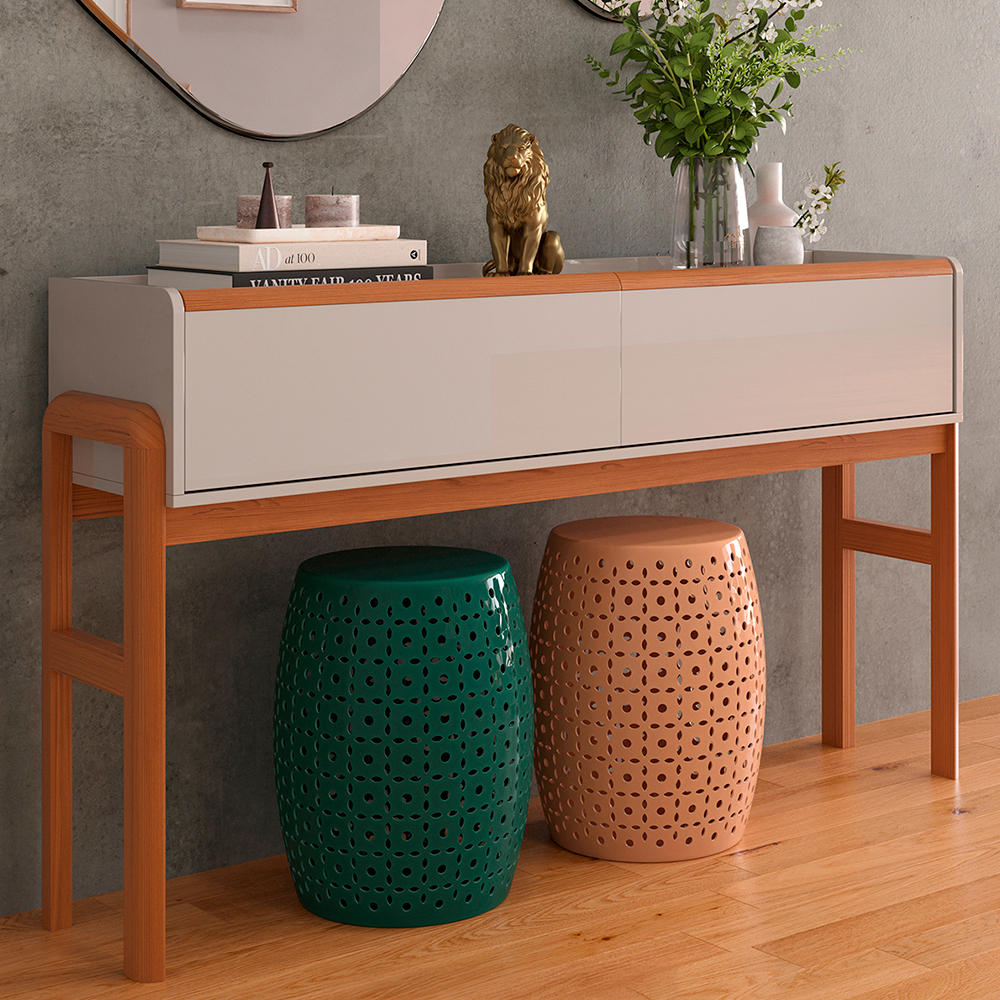 Aparador Elegance 2 Gavetas MDP Lukaliam