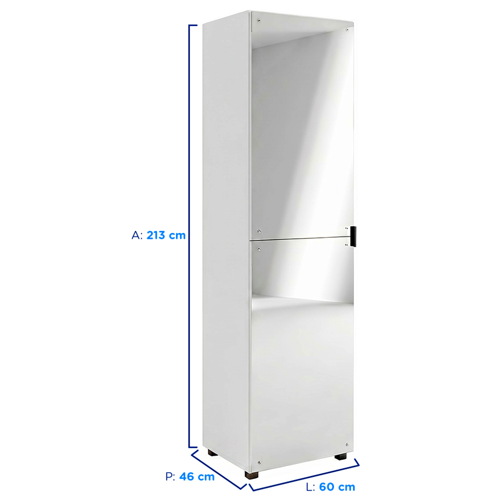 Sapateira 1 Porta com Espelho Versa Home - Telasul — foto 4