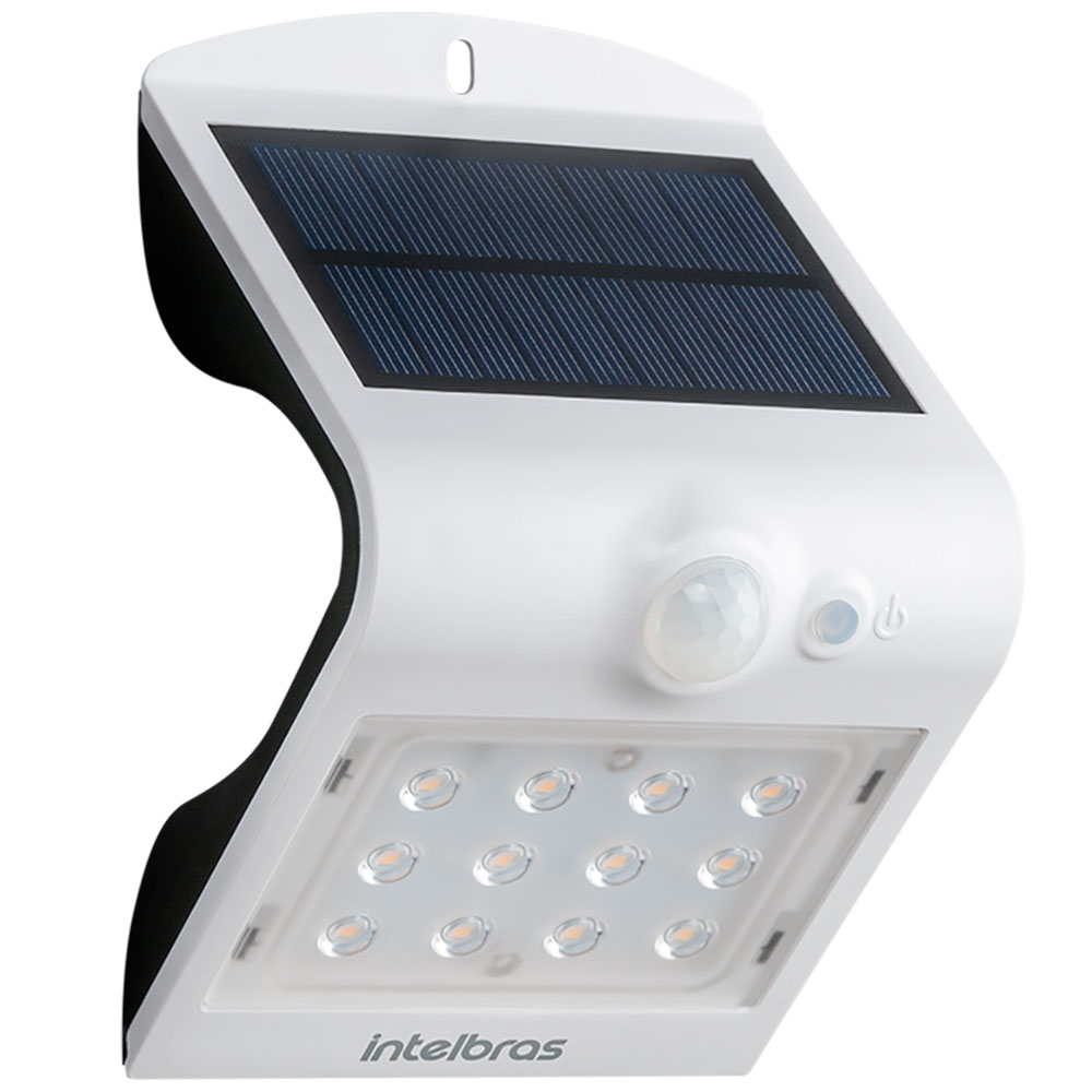 Arandela Solar Intelbras ASI 220 - 220 Lúmens - LED Amarelo — foto 3