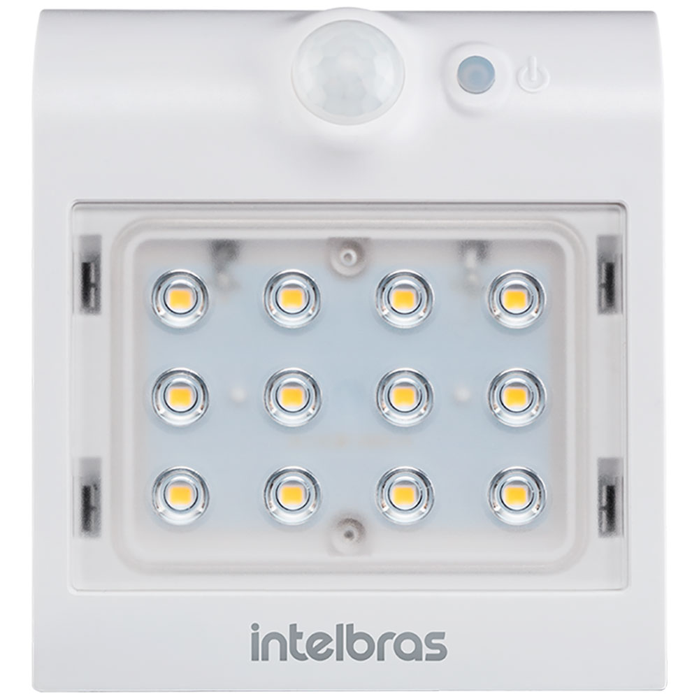 Arandela Solar Intelbras ASI 220 - 220 Lúmens - LED Amarelo — foto 4